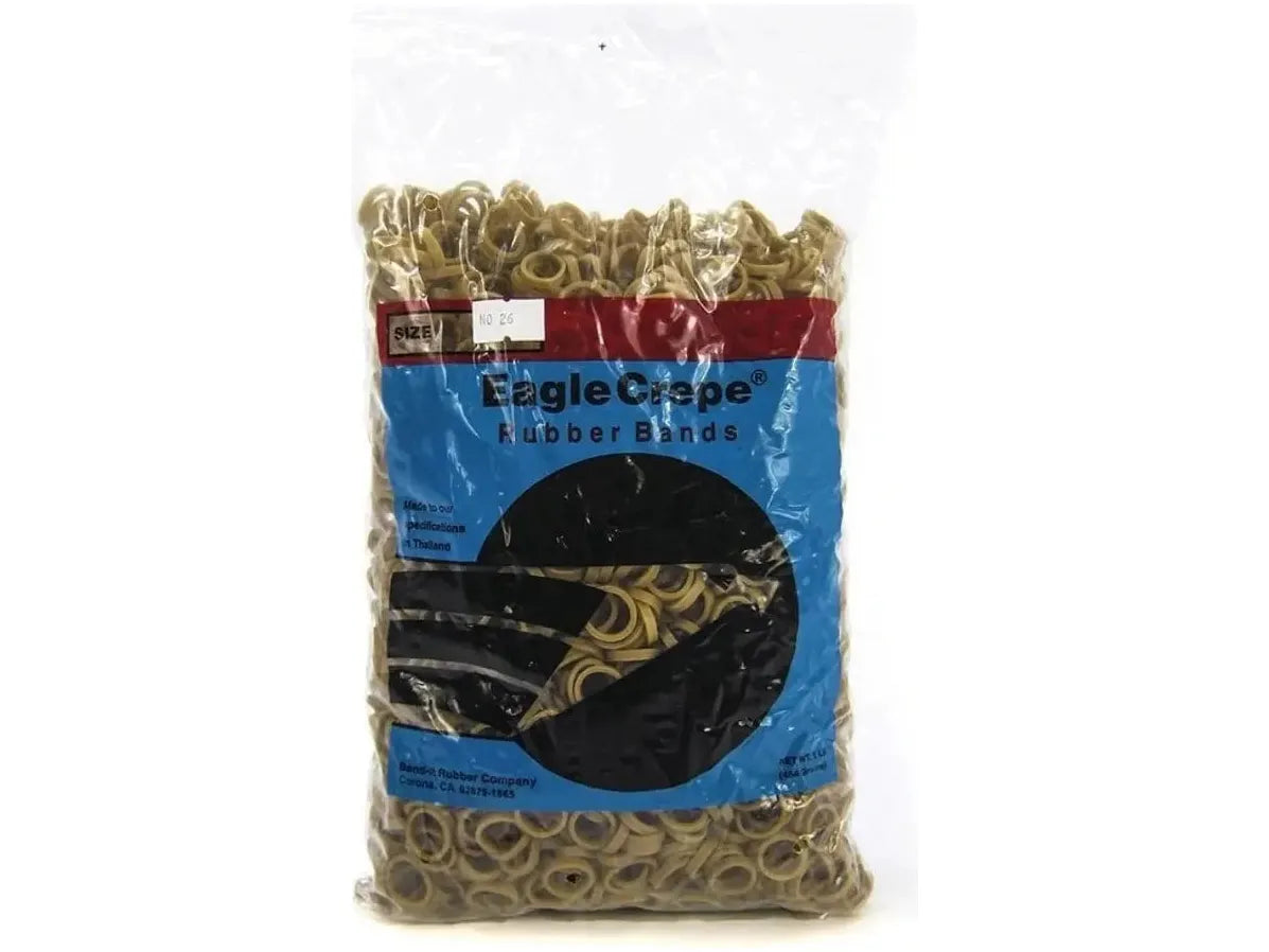 One Pound (Approx Qty 900) Aquarium Rubber Bands 7/8”