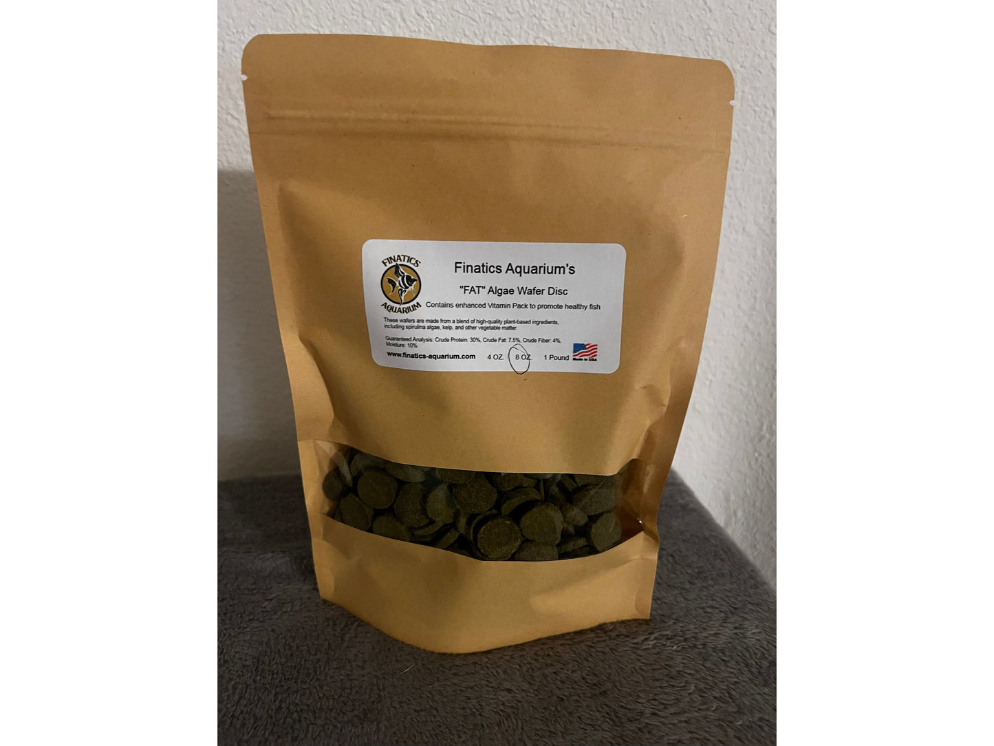 FAT ALGAE TABS WAFERS - For pleco, Snails and other algae eating bottom feeders.
