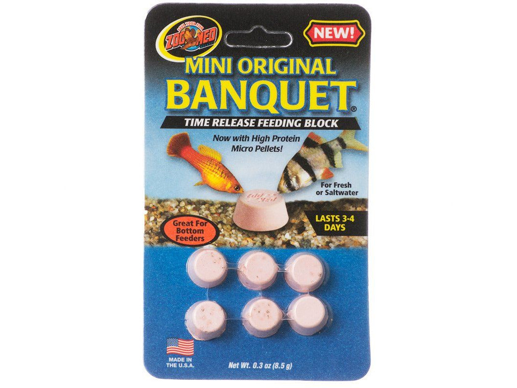 Zoo Med Mini Original Banquet Fish Feeding Block