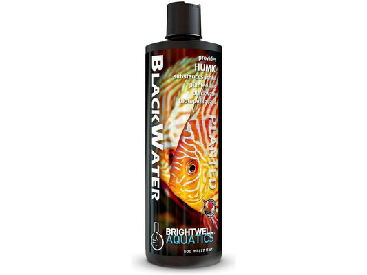Brightwell Aquatics Blackwater 500ML - Liquid Humic Substance Conditioner for Planted and Freshwater Biotope Aquariums
